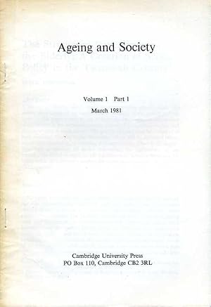 The Structured Dependency of the Elderly : A Creation of Social Policy in the Twentieth Century (...