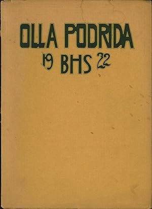 Seller image for 1922 Berkeley High School Olla Popdrida Yearbook (Spring term) for sale by Eureka Books