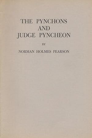 Imagen del vendedor de The Pynchons and Judge Pyncheon a la venta por Philip Smith, Bookseller