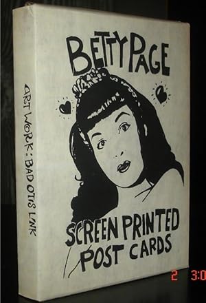 Seller image for Betty Page: Screen Printed Post Cards. for sale by Chris Duggan, Bookseller