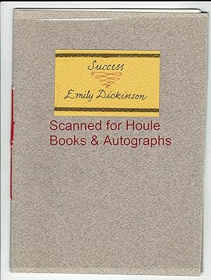 Seller image for Success for sale by Houle Rare Books/Autographs/ABAA/PADA
