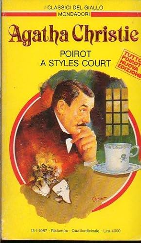 Immagine del venditore per POIROT A STYLES COURT. 14e ristampa. Trad. Diana Fonticoli. venduto da angeles sancha libros