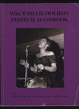 Seller image for BILLIE HOLIDAY FESTIVAL HANDBOOK (COVER TITLE: WKCR BILLIE HOLIDAY FESTIVAL HANDBOOK) for sale by Champ & Mabel Collectibles