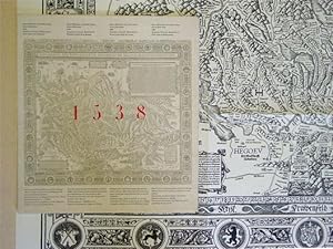 Nova Rhaetiae descriptio atque totius 1538. Masstab 1:350'000.