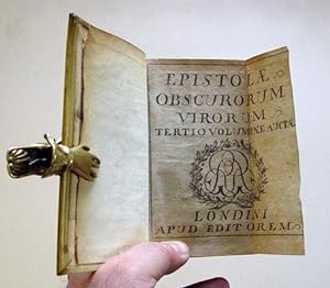 Seller image for Epistolae obscurorum virorum, tertio voluminae auctae. . for sale by antiquariat peter petrej - Bibliopolium AG
