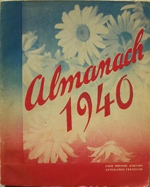 Imagen del vendedor de Almanach 1940. a la venta por Librairie les mains dans les poches