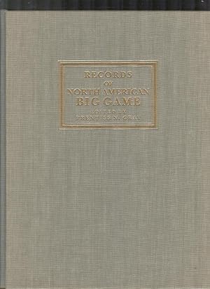 Records Of North American Big Game