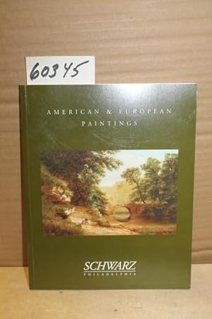 Seller image for American and European Paintings for sale by Princeton Antiques Bookshop