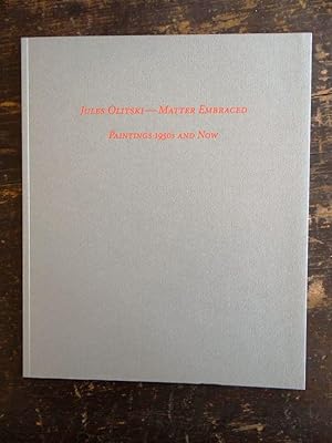 Seller image for Jules Olitski: Matter Embraced, Paintings 1950s and Now for sale by Mullen Books, ABAA