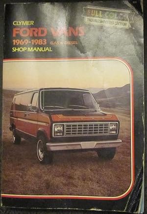 Bild des Verkufers fr Clymer Ford Vans 1969 - 1983 Shop Manual zum Verkauf von Wordbank Books