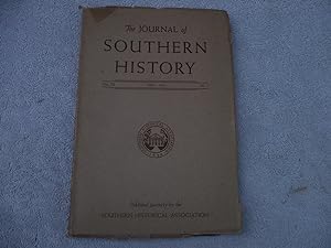 Seller image for The Journal of Southern History, Vol.11 , No.2 , May , 1945 for sale by Randy Berry