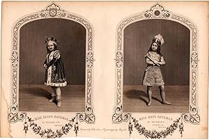 Image du vendeur pour 1860 Shakespearean Steel Engraving, "Miss Ellen Bateman as Richard 3rd." and "Miss Kate Bateman as Richmond." ("Richard 3rd. Act 4. Sc 4." and "Richard 3rd. Act 5. Scene 3." respectively. Hollis of The London Printing and Publishing Company (engraving); Mayall (daguerreotype); Shakespeare, William (author). Hollis of The London Printing and Publishing Company (engraving); Mayall (daguerreotype); Shakespeare, William (author) mis en vente par Singularity Rare & Fine