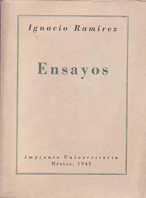 Seller image for ENSAYOS for sale by Librera Torren de Rueda