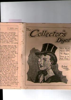 Image du vendeur pour Collectors' Digest, The Vol.6. No.64. April 1952 mis en vente par Books Authors Titles