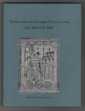 Seller image for Nmina de autores valencianos del Siglo de Oro for sale by Librera El Crabo