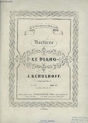 Seller image for NOCTURNE POUR PIANO - OP.11. for sale by Le-Livre