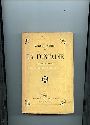 CONTES ET NOUVELLES . Nouvelle édition revue avec soin et accompagnée de notes explicatives.