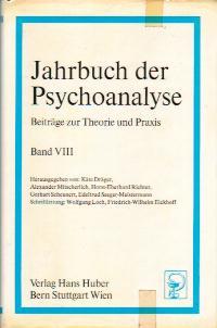 Jahrbuch Der Psychoanalyse - Beiträge Zur Theorie Und Praxis, Band VIII.