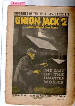 Union Jack, The. Sexton Blake's Own Paper : No. 1,062 : February 16Th, 1924 : The Case Of The Hau...
