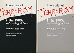 Imagen del vendedor de International Terrorism in the 1980s. A Chronology of Events. Volume I 1980 - 1983. Volume II 1984-1987. Two volume set a la venta por Barter Books Ltd