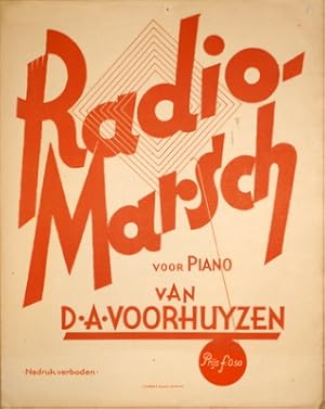 Radio-Marsch. Voor piano