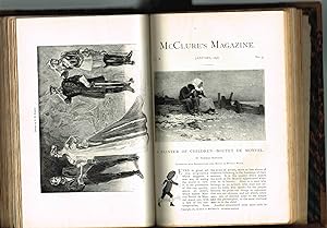 Image du vendeur pour McCLURE'S MAGAZINE: Vol. IX, No.6, October 1897 and Vol. X, No.1-5, November 1897 - March 1898 (Missing Front & Rear Covers and front & rear advertising) mis en vente par SUNSET BOOKS