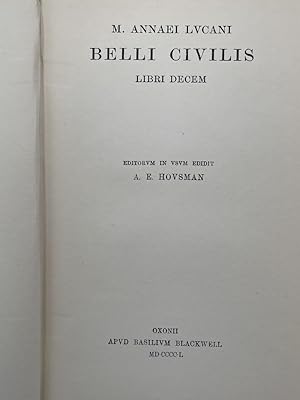 Immagine del venditore per Bellis civilis. Libri decem venduto da LIBRAIRIE GIL-ARTGIL SARL