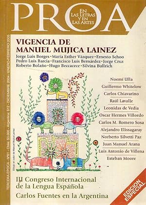 Imagen del vendedor de PROA - No. 61 - Diciembre 2004, enero - febrero 2005. (Edicin Especial: Vigencia de Manuel Mujica Linez) a la venta por Buenos Aires Libros