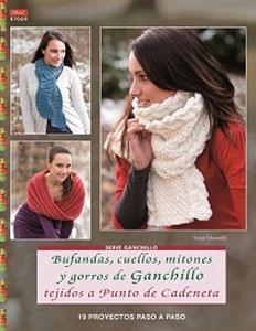 Imagen del vendedor de BUFANDAS, CUELLOS, MITONES Y GORROS DE GANCHILLO TEJIDOS A PUNTO DE CADENETA: 19 PROYECTOS PASO A PASO a la venta por KALAMO LIBROS, S.L.