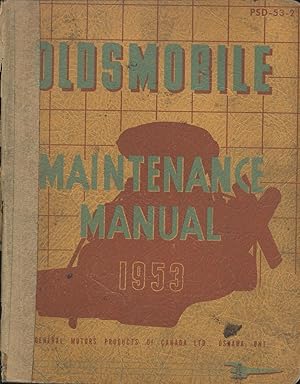 1954 Oldsmobile Maintenance Manual