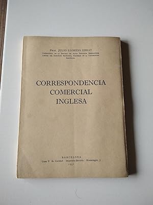 CORRESPONDENCIA COMERCIAL INGLESA