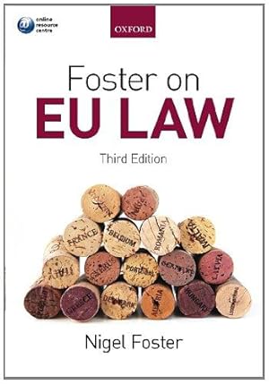 Immagine del venditore per Foster on EU Law venduto da Bellwetherbooks