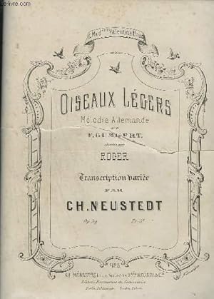Seller image for OISEAUX LEGERS - MELODIE ALLEMANDE POUR PIANO. for sale by Le-Livre