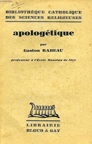 Seller image for APOLOGETIQUE for sale by Le-Livre
