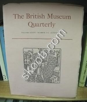 Immagine del venditore per The British Museum Quarterly: Volumes XXXVI, Number 3-4, Autumn 1972 venduto da PsychoBabel & Skoob Books