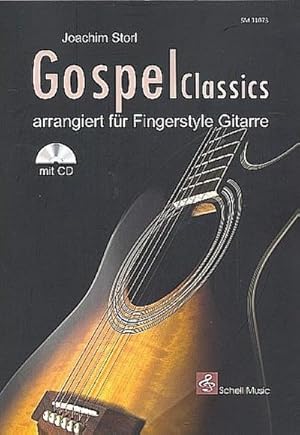 Bild des Verkufers fr Gospel Classics, fr Gitarre, m. Audio-CD : Arrangiert fr Fingerstyle-Gitarre zum Verkauf von AHA-BUCH GmbH