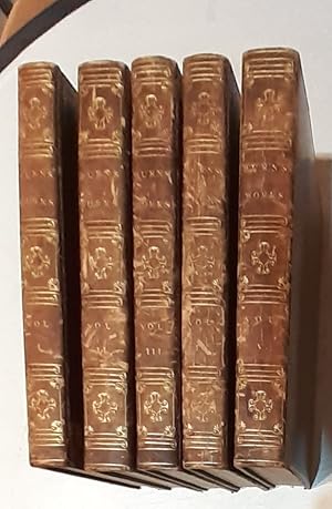 Image du vendeur pour The Works of Robert Burns. Five volumes WITH Reliques of Robert Burns. mis en vente par JIRI Books