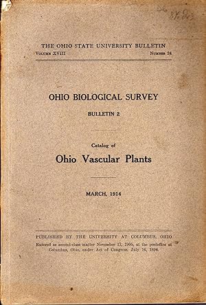 Catalog of Ohio vascular plants. In 8í, bross., pp. 121