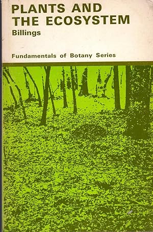 Image du vendeur pour Plants and the Ecosystem. Belmont, CA? Wadsworth Publishing Company, Inc.? 1964?. Third Printing. Trade Paperback? Very Good? "This book is an elementary introduction to ecology. Emphasis is given to the relationships of plant individuals and populations to their environments and to their roles in ecosystems. The text is directed to the reader who knows little or nothing about ecology. He should finsish his reading with a better appreciation of the intricacy and delicacy of the relationships between organisms and their environments, and he should also realize the urgency of understanding the functioning of ecosystems, those complex natural machines upon which we all depend. " mis en vente par NATURAMA