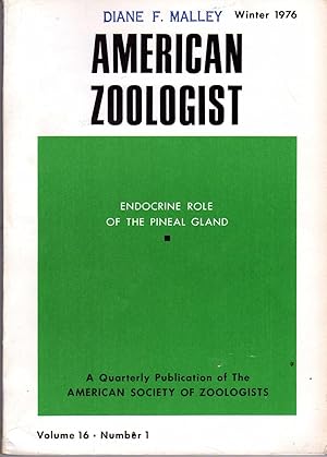 Endocrine role of the pineal gland (Symposium held on December 27 in Tucson, Arizona as a part of...