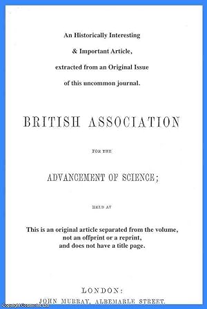 Image du vendeur pour 1905. Anthropometric Investigation in The British Isles. An uncommon original article from The British Association for The Advancement of Science report, 1905. mis en vente par Cosmo Books