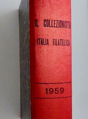 "IL COLLEZIONISTA ITALIA FILIATELICA Bolaffi ANNATA 1959"