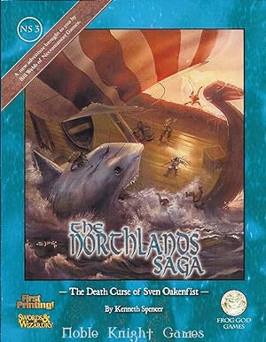 Seller image for Northlands Saga, The #3 - The Death Curse of Sven Oakenfist Swords & Wizardry (Swords & Wizardry (Frog God Games)) for sale by Noble Knight Games