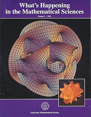 Imagen del vendedor de What's Happening in the Mathematical Sciences - Volume 2 - 1994 a la venta por Pare Yannick