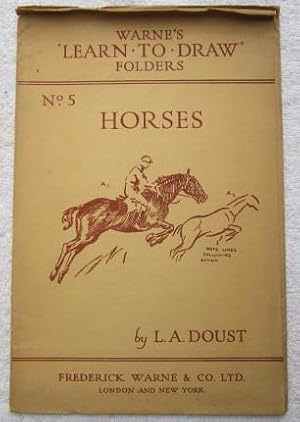 ( Warne's Learn to Draw Folders ) No. 5 Horses