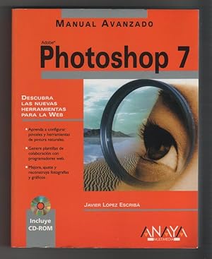 Seller image for Manual avanzado de photoshop 7 for sale by Librera El Crabo