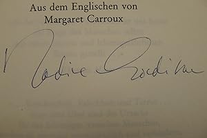 Bild des Verkufers fr Anla zu lieben, Roman, Aus dem Englischen von Margaret Carroux, zum Verkauf von Wolfgang Rger