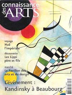 Image du vendeur pour Connaissance Des Arts n 670 . Avril 2009 : L'vnement Kandinsky  Beaubourg - Hu L'impriale - Les Lippi Pre et Fils - Le Pavillon Des Arts et Du Design mis en vente par Au vert paradis du livre