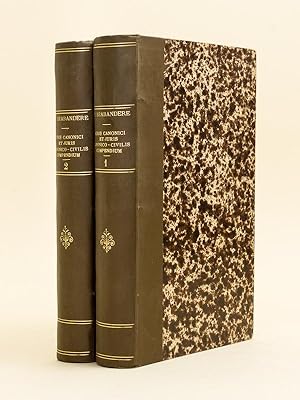 Juris Canonici et Juris Canonico-Civilis Compendium (2 Tomes - Complet) Praelectionibus accomodat...
