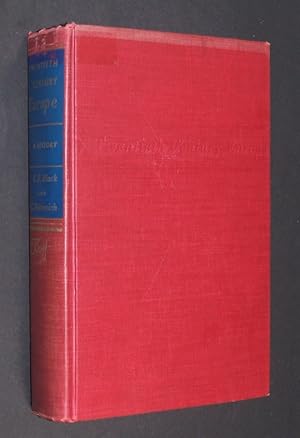 Imagen del vendedor de Twentieth Century Europe. A history. [By C. E. Black and E. C. Helmreich]. a la venta por Antiquariat Kretzer